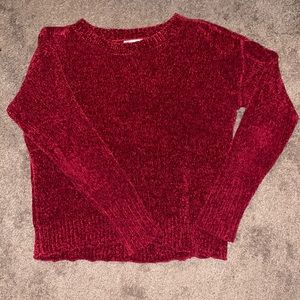 Basic red sweater!